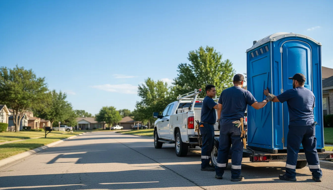Portable Toilet Rental in Pennington, TX near me